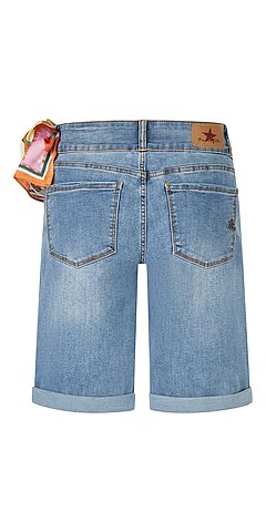 Tummyless Short Stretch Denim
