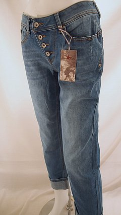 Malibu straight 7/8 stretch denim