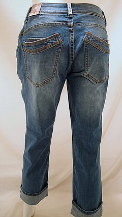 Malibu straight 7/8 stretch denim