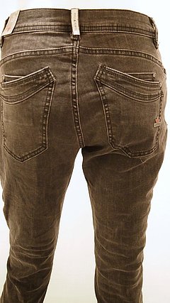 Malibu-Zip high Stretch Denim