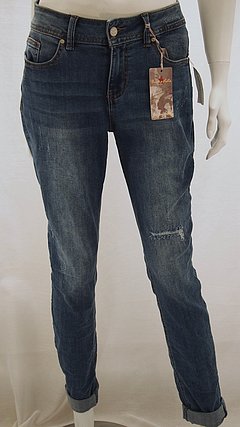 Malibu-Zip high Stretch Denim