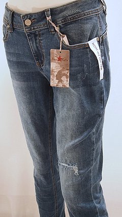 Malibu-Zip high Stretch Denim