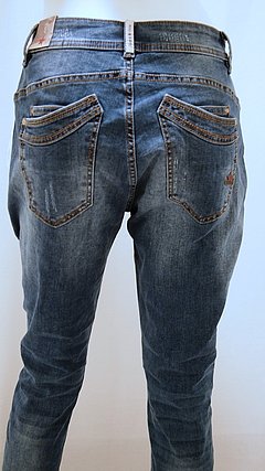 Malibu-Zip high Stretch Denim