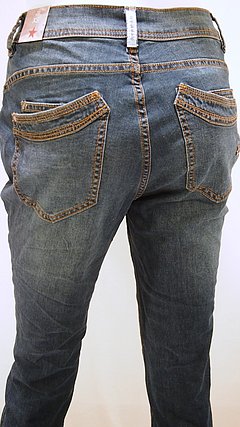 Malibu-Zip high Stretch Denim