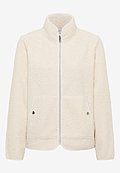 Softe Teddy Jacke mit Zipper