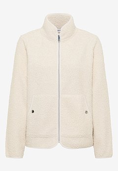 Softe Teddy Jacke mit Zipper