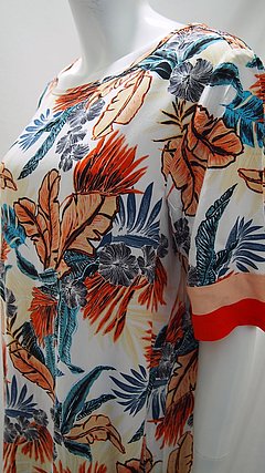 Hawaii Print Kleid