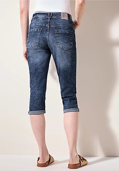 Capri Loose Fit Denim Scarlett