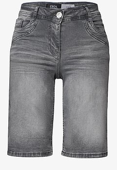 Loose Fit Jeansshorts