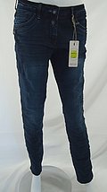 Scarlett Dunkelblaue Loose Fit Denim