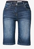 Blaue Loose Fit Shorts Scarlett