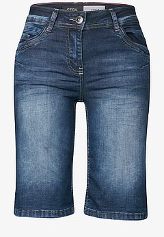 Blaue Loose Fit Shorts Scarlett