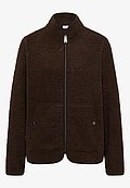 Softe Teddy Jacke mit Zipper