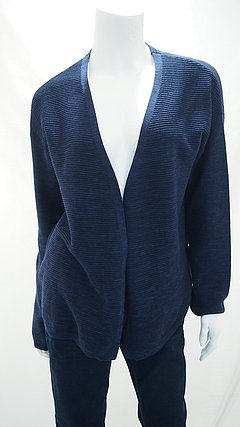 Offener Melange Cardigan 